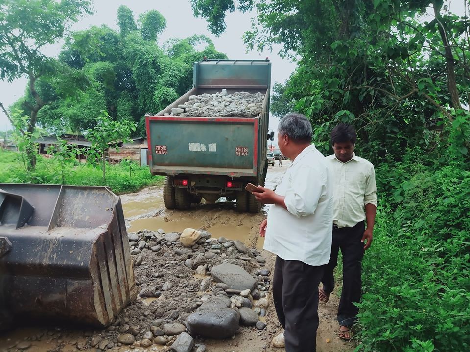 नेकपा पालुङ्टार अध्यक्ष अजयको पहलमा अन्नपूर्ण जङ्गल क्षेत्रमा बाटो निर्माण कार्य सम्पन्न