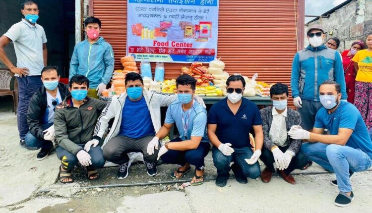 अनेरास्वीयूका केन्द्रीय नेता  सापकोटाको नेतृत्वमा पोखरामा मोवाइल फुड सेन्टर सुरु
