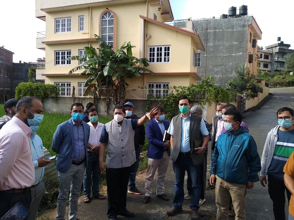 बनस्थलीको  आइसोलेसन सेन्टर व्यवस्थित गर्न प्रबक्ता श्रेष्ठको  निर्देशन