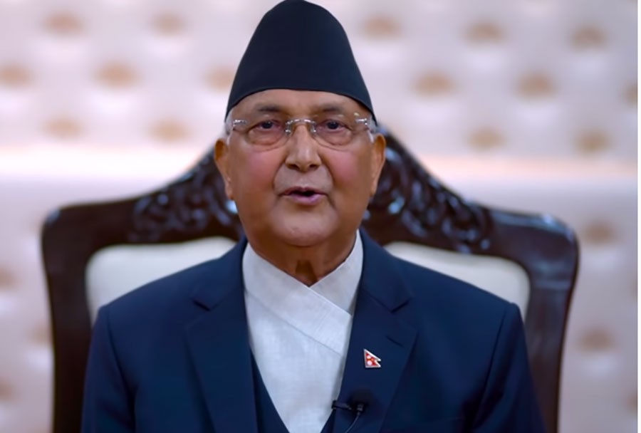 केपी ओलीको लक्ष्य - नेपाललाई  उच्च जीवनस्तर भएका खुसी नागरिक बस्ने देश बनाउने