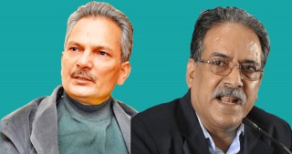 पार्टि एकता गर्ने एजेण्डा सहित प्रचण्ड र  बाबुराम भट्टराई छलफलमा