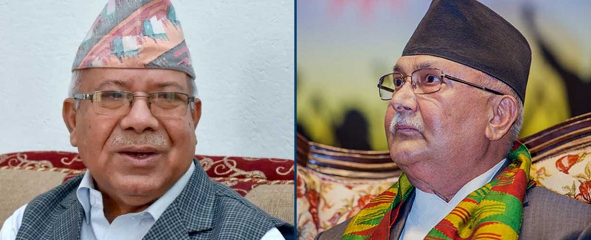 माधब नेपाल प्रधानमन्त्री,ओलिको तिरिमिरी झ्याइ