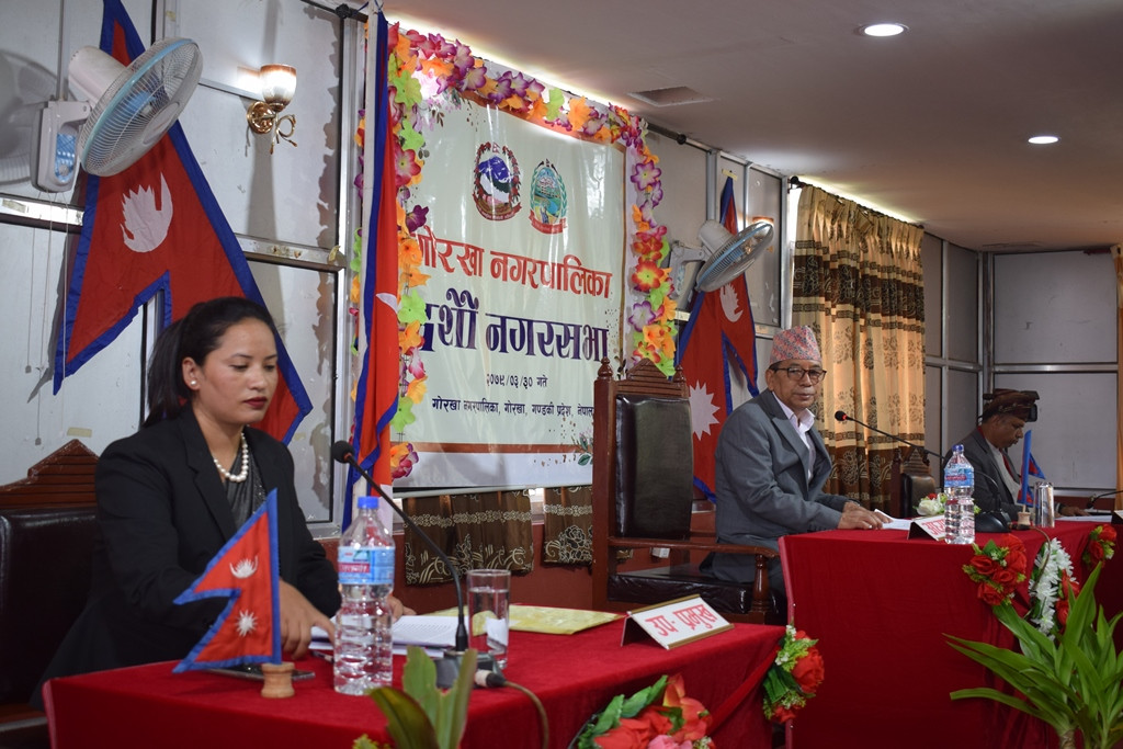 गोरखा नगरपालिकाले ल्यायाे ९४ कराेड बढिकाे बजेट, कुन शिर्षकमा कति ?