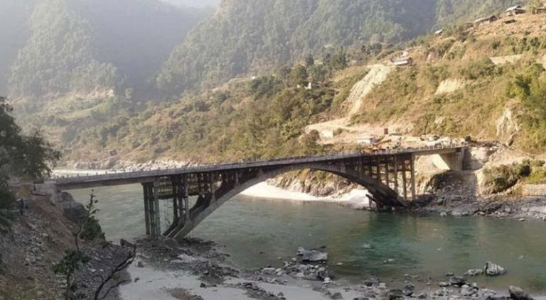 गाईघाट-दिक्तेल सडकखण्डको फोक्सिङटार पुल सञ्चालनमा