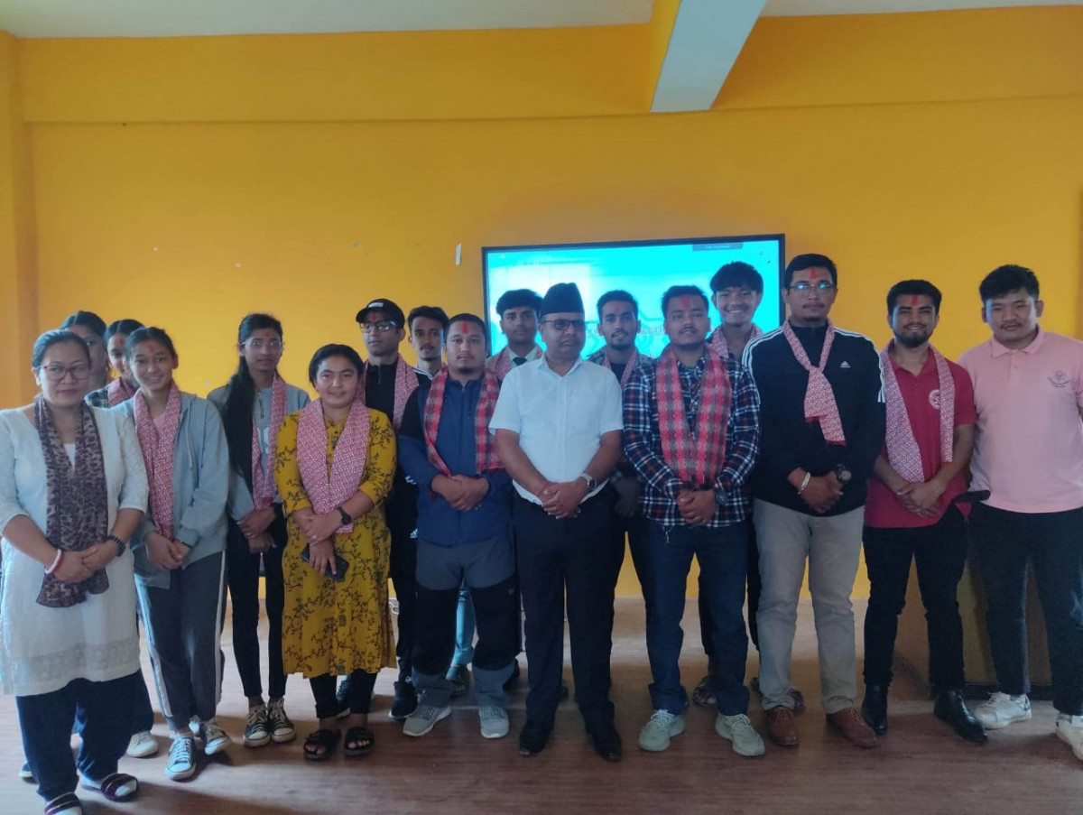 गोरखा बहुप्राविधिक शिक्षालयमा ‘सोसाइटी अफ सिभिल इन्जिनियरिङ स्टुडेण्ड’ गठन