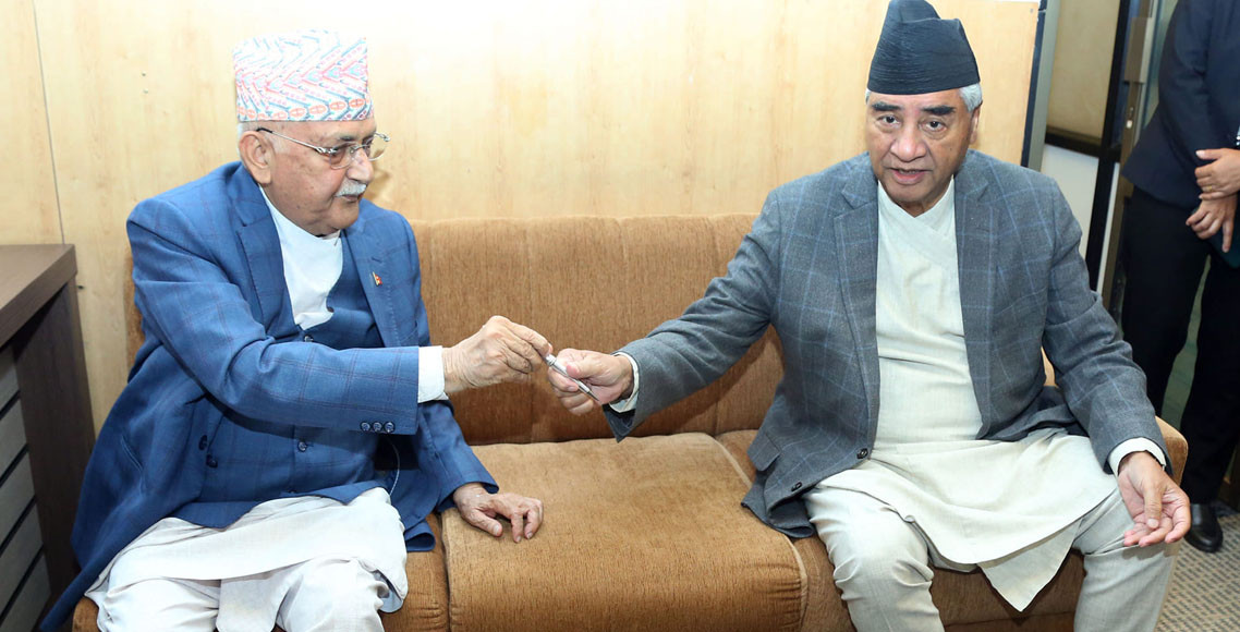 कांग्रेस र नेकपा एमालेबीच भएको ७ बुँदे सहमति (पूर्ण पाठ)
